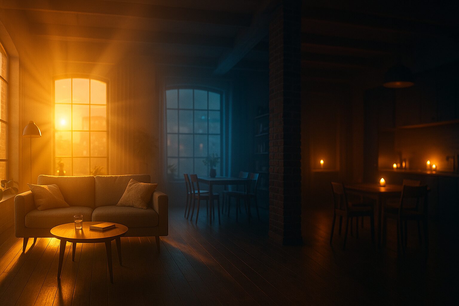 Temporal Lighting Swaps (Day‑to‑Night in One Take)